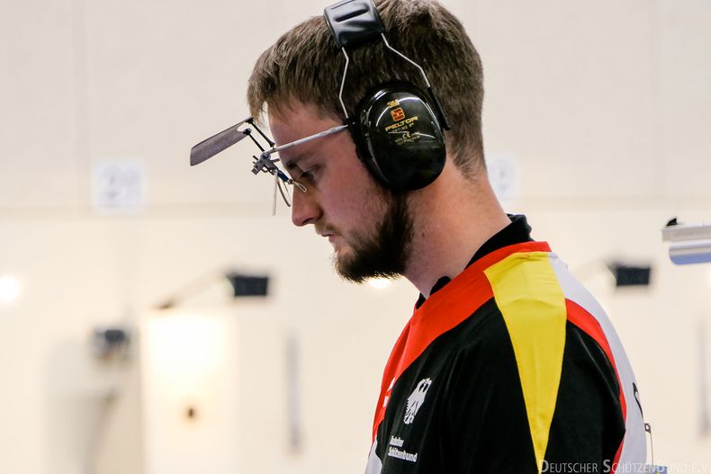 Bild: Matthias Holderried voll fokussiert beim Weltcup in München.