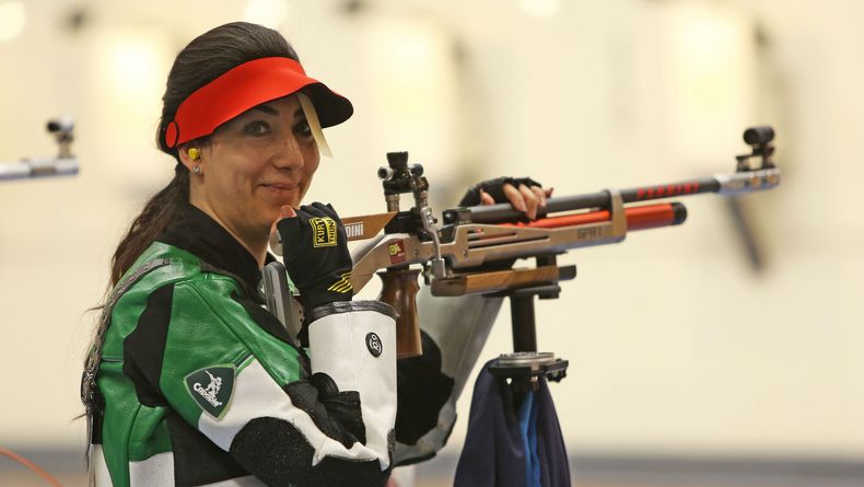 Foto: DSB / Ein Lachen für Tokio 2020: Die Syrerin Khaoula will im nächsten Jahr bei den Olympischen Spielen dabei sein.