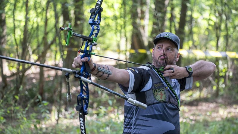 Foto: Eckhard Frerichs / Thomas Zielinski setzte sich in der Recurve-Klasse der Männer durch.