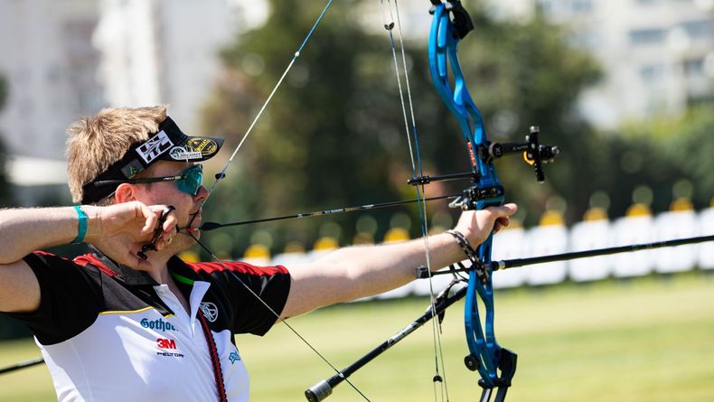 Foto: World Archery / Henning Lüpkemann wurde für das Compound-Team nachnominiert.