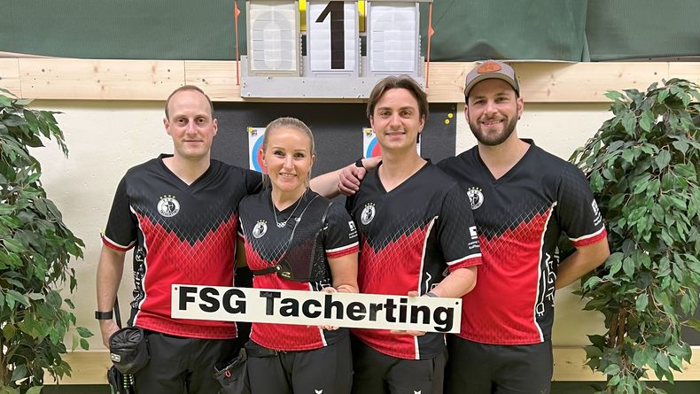 Foto: FSG Tacherting / Gehen als Nummer eins aus dem Süden in das Bundesligafinale! Die Schützen der FSG Tacherting.