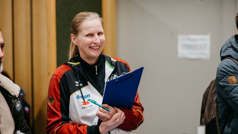 Bild: DSB/ Für Gewehr-Nachwuchs-Bundestrainerin Claudia Kulla ist es wichtig, den Junioren Raum für ihre Entwicklung zu lassen.