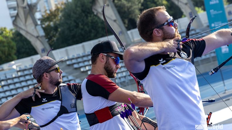 Foto: World Archery: Das Männer-Team konnte in Paris nicht überzeugen.